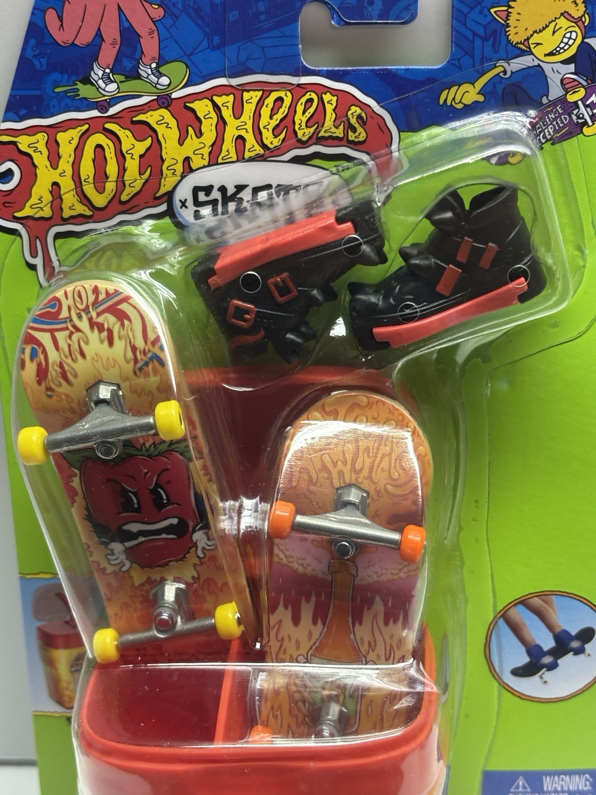 HOT WHEELS Skate “FIRE & SPICE” Skateboard
