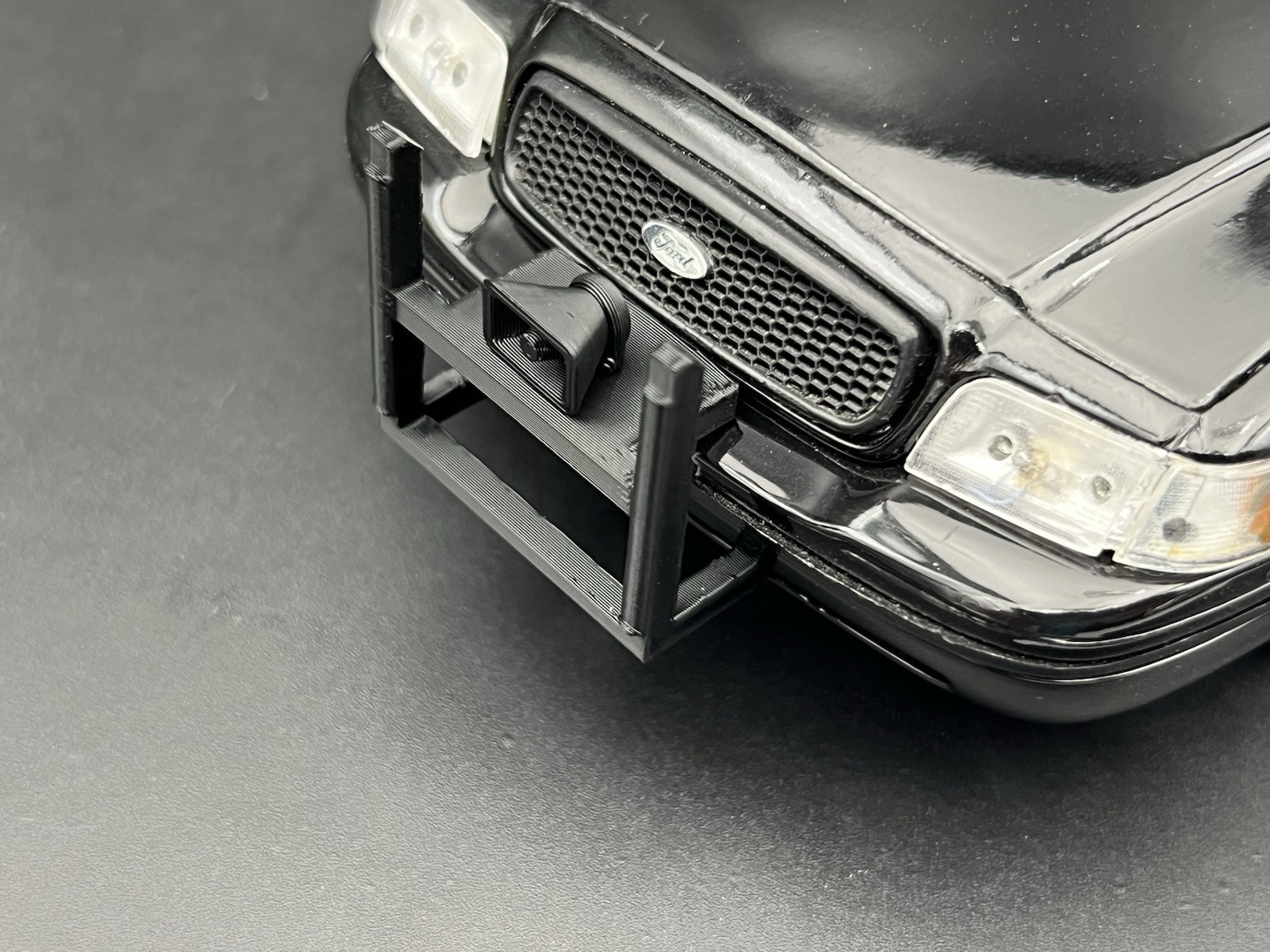 2-pack 1/64 Scale CHP Push Bumper Crown Vic California Highway Patrol 6455