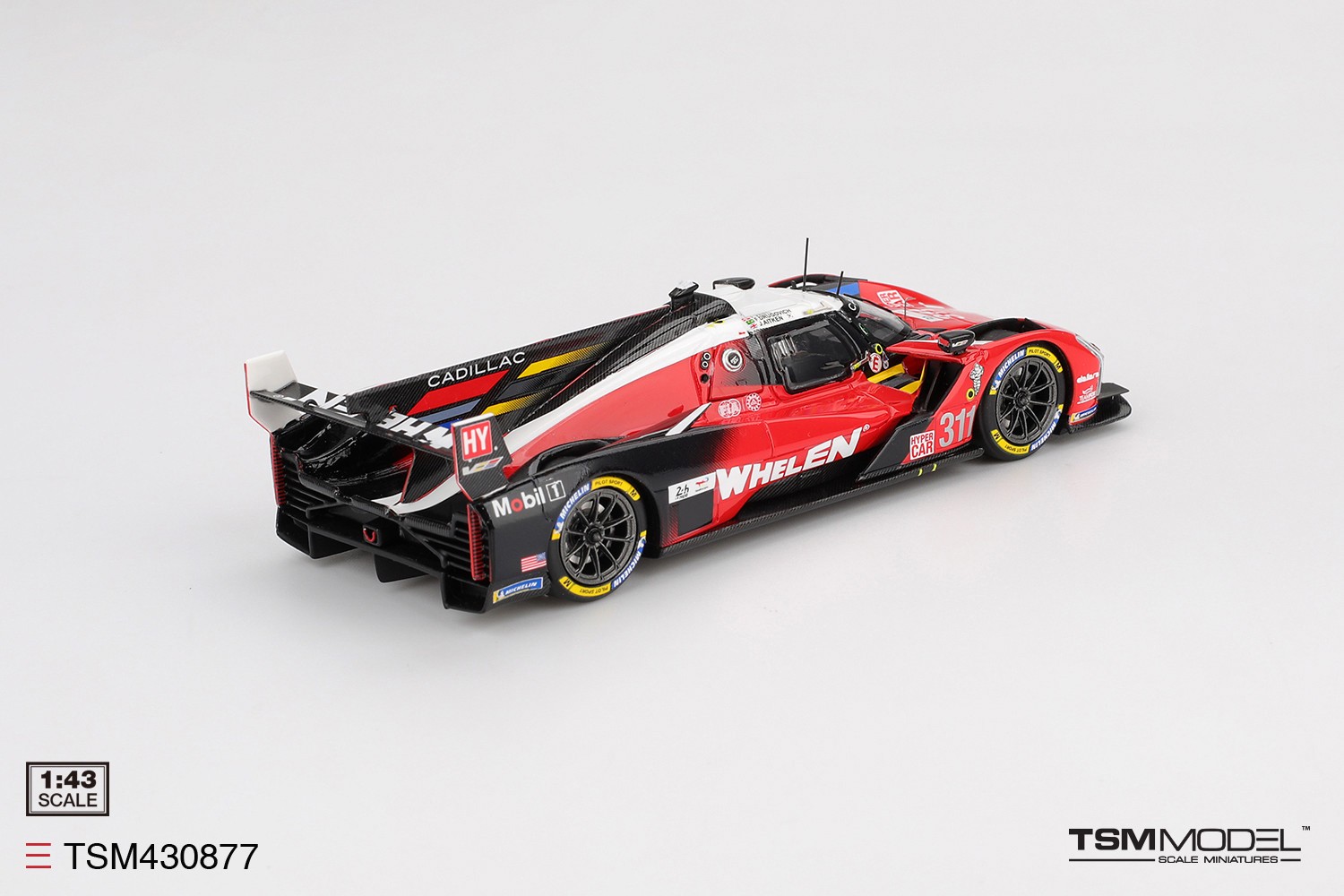 TSM-Model Cadillac V-Series.R – Whelen – 2025 24hrs Le Mans 1:43 Car TSM430877