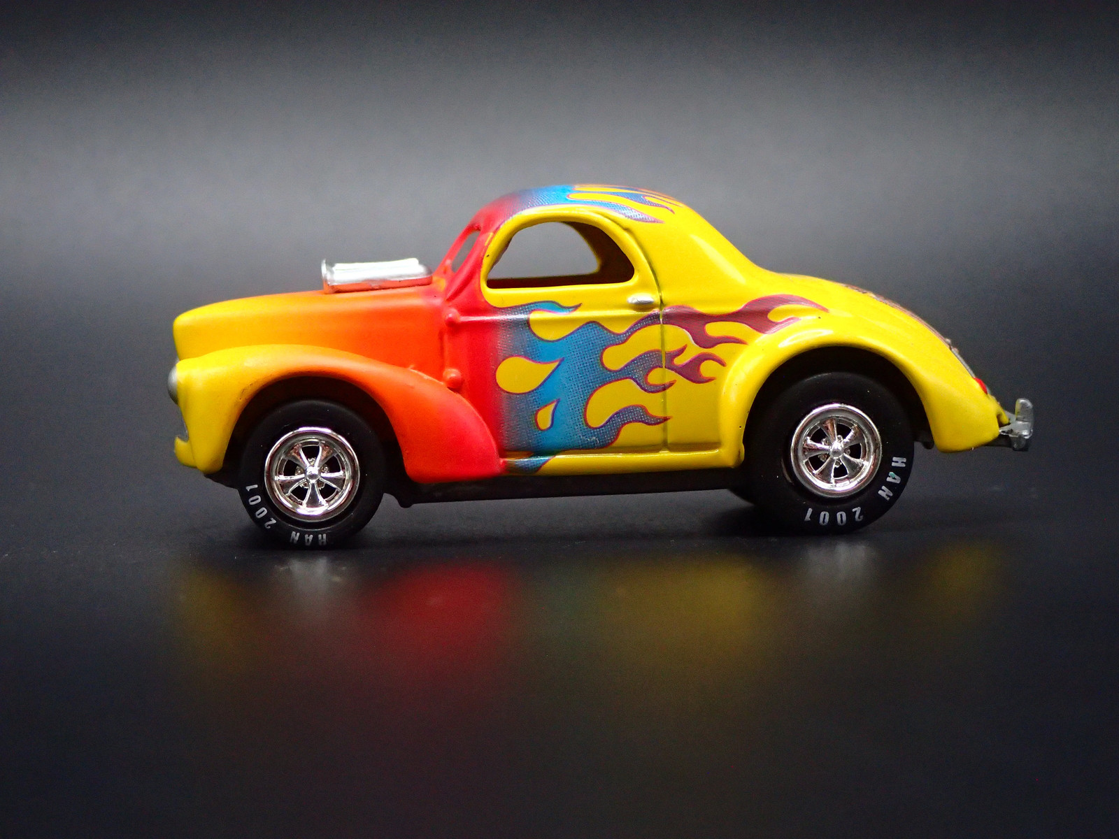 1941 41 WILLY’S COUPE NHRA HOT AUGUST NIGHTS 1:64 SCALE DIECAST MODEL CAR