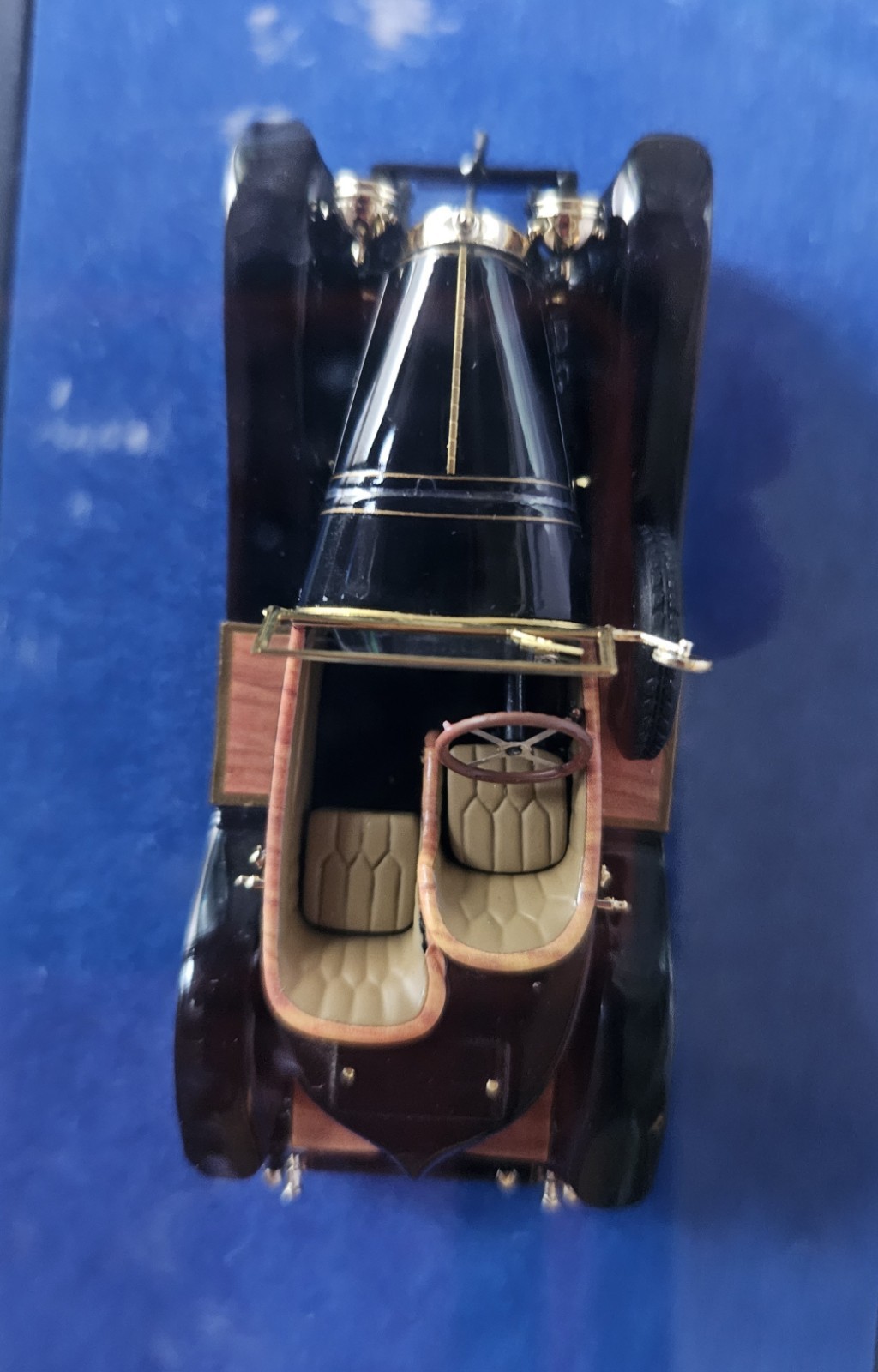 RARE MATRIX 1910 BUGATTI TYPE 18 “BLACK BESS” LOUWMAN MUSEUM 1:43 SCALE MIB