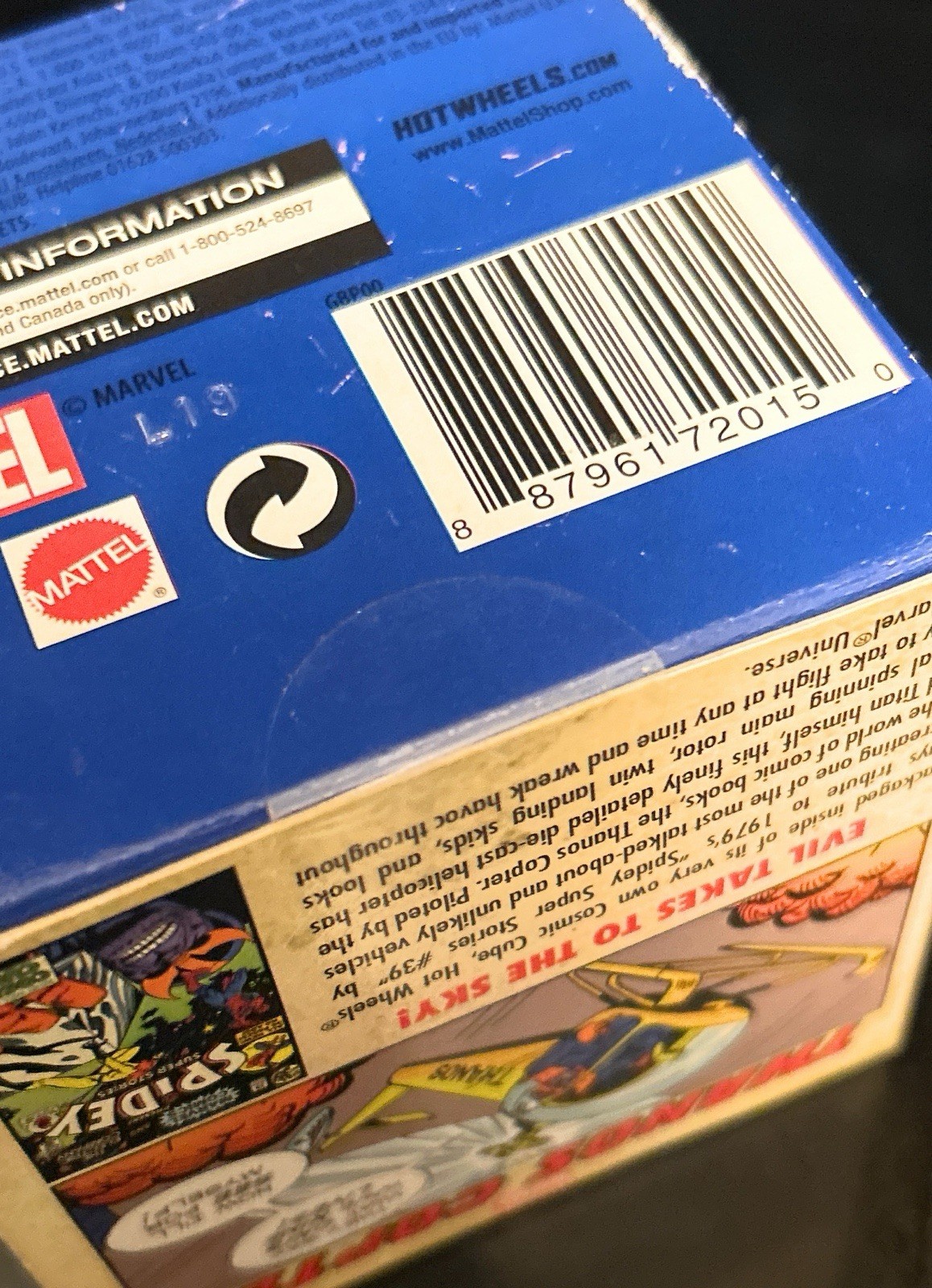 Rare New 2018 SDCC Thanos Copter Hot Wheels Cosmic Cube Marvel Factory Sealed