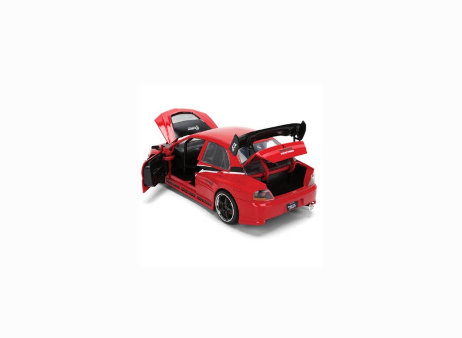 36208 By Jada 1:24 Sean’s Mitsubishi Lancer Evolution IX Red 1/24 Scale