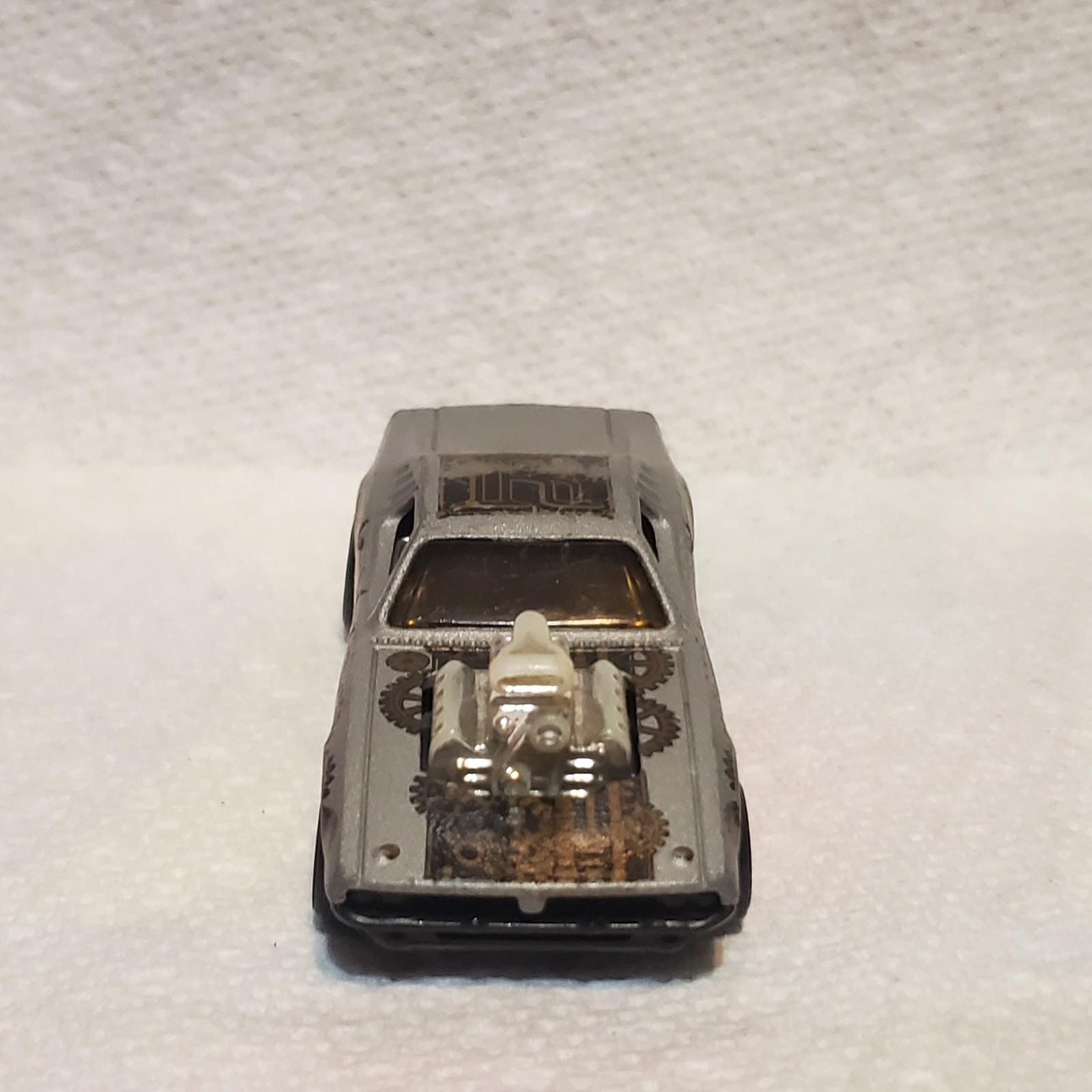 Hot Wheels Rodger Dodger Steampunk Custom Silver Diecast Car Malaysia