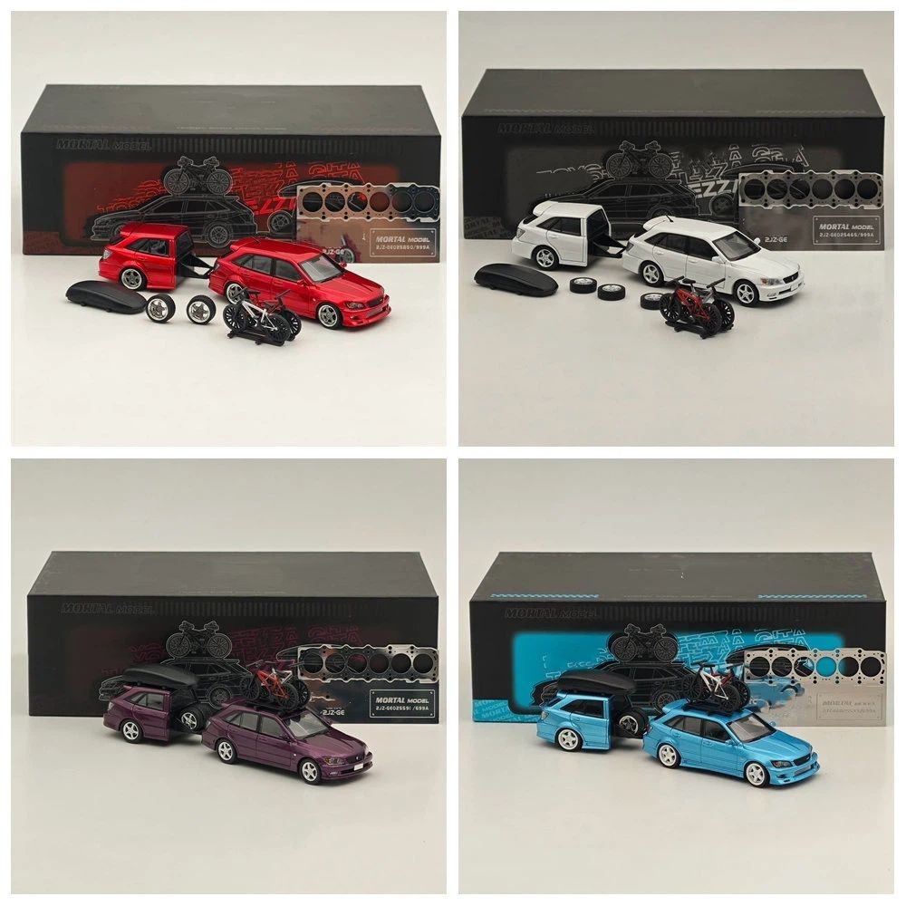 Mortal Masterpiece 1:64 Altezza Gita IS200 Trailer Set Diecast Collectible Gift
