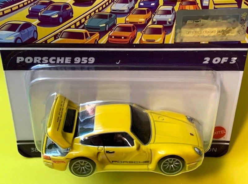 2024 38th Hot Wheels Collectors Convention Porsche 959, 02024/06200, Unique # :)
