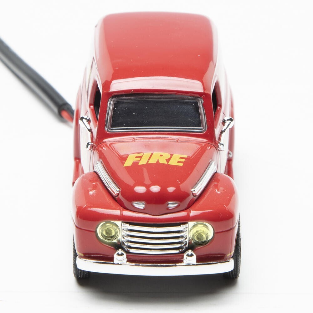 Lighted Die-Cast 1:48 Scale 1948 Ford Panel Truck – FIRE DEPARTMENT – New