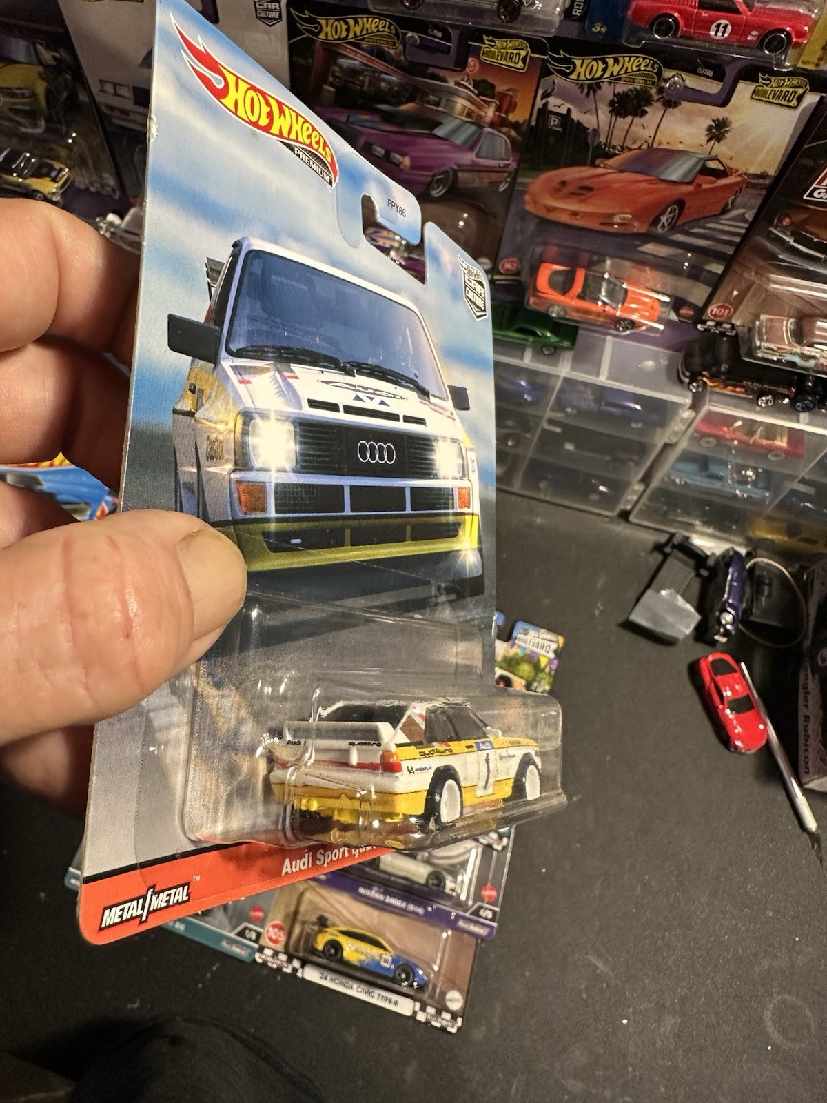 Hot Wheels Premium Audi Sport Quattro Car Culture
