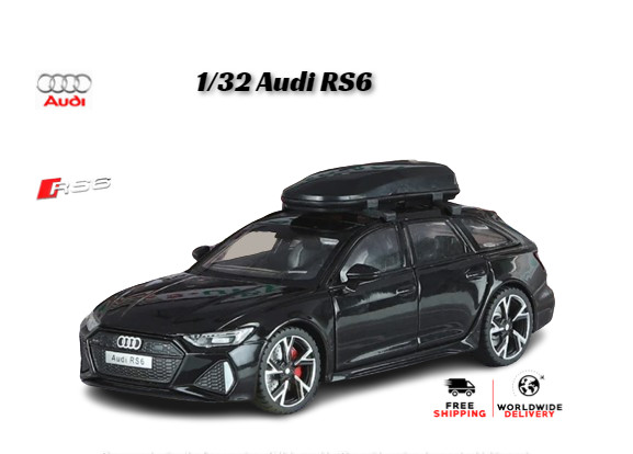 1:32 Audi RS6 Avant Alloy Station Wagon Model Sports Toy Car