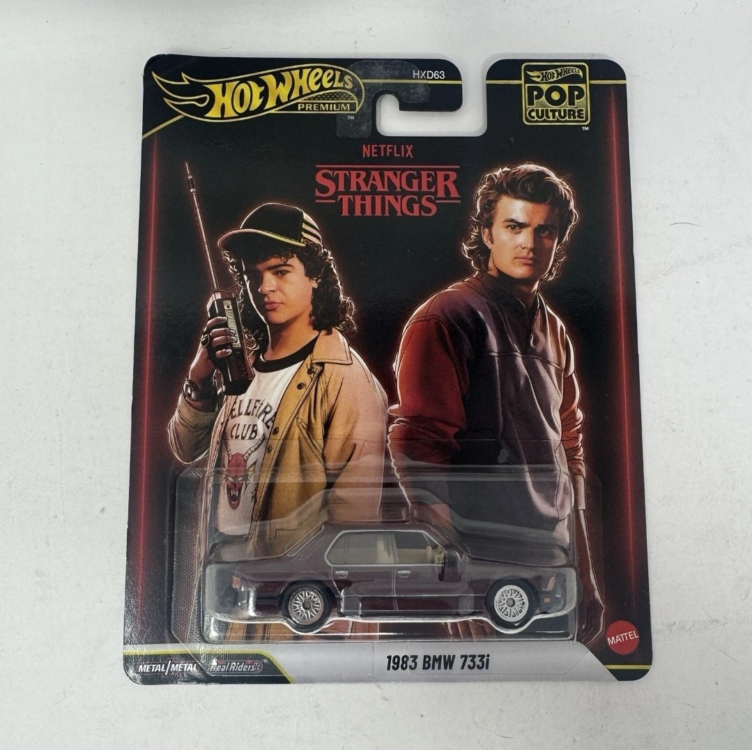 Hot Wheels Premium 2025 Pop Culture Stranger Things 1983 BMW 733i 🔥
