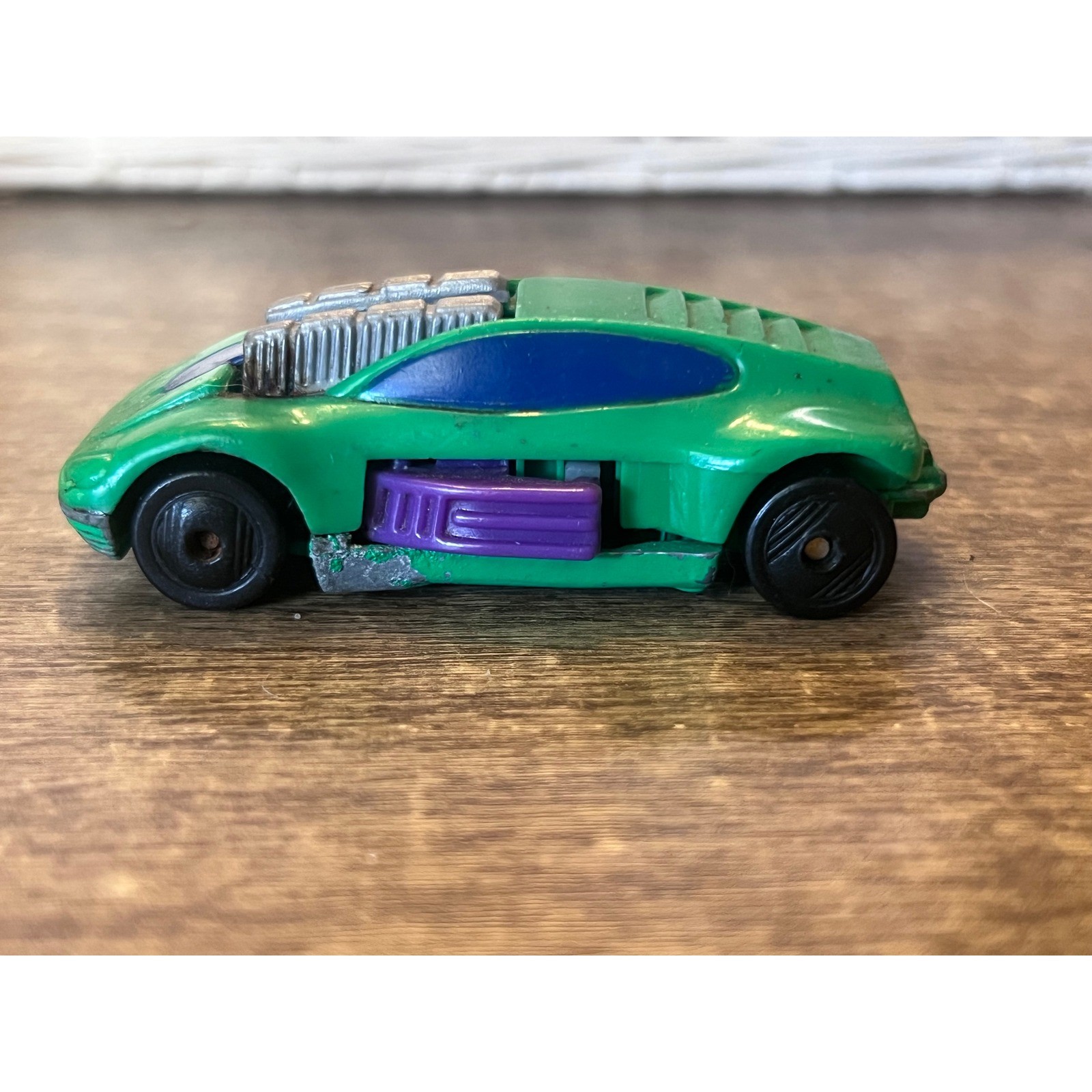 Hot Wheels 1994 McDonald’s Happy Meals Green Twin Engine Car Loose Die Cast