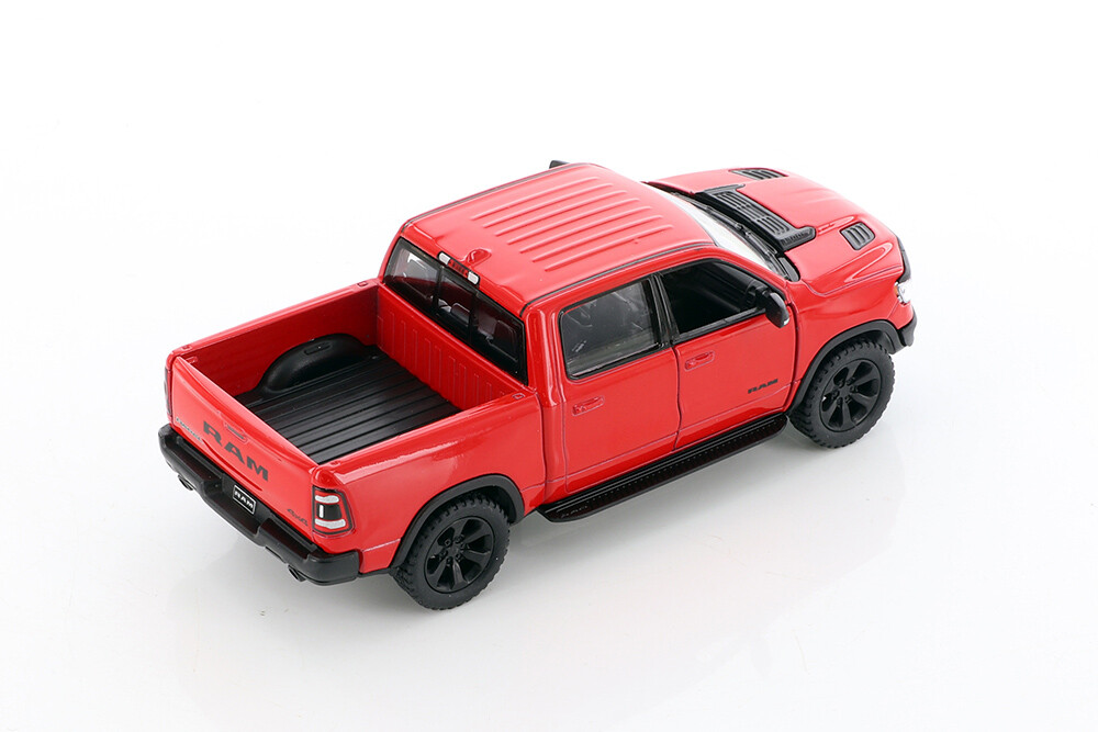 5″ Die-cast: RED 2019 RAM 1500 Pickup Truck 1/46 Scale Diecast Model car
