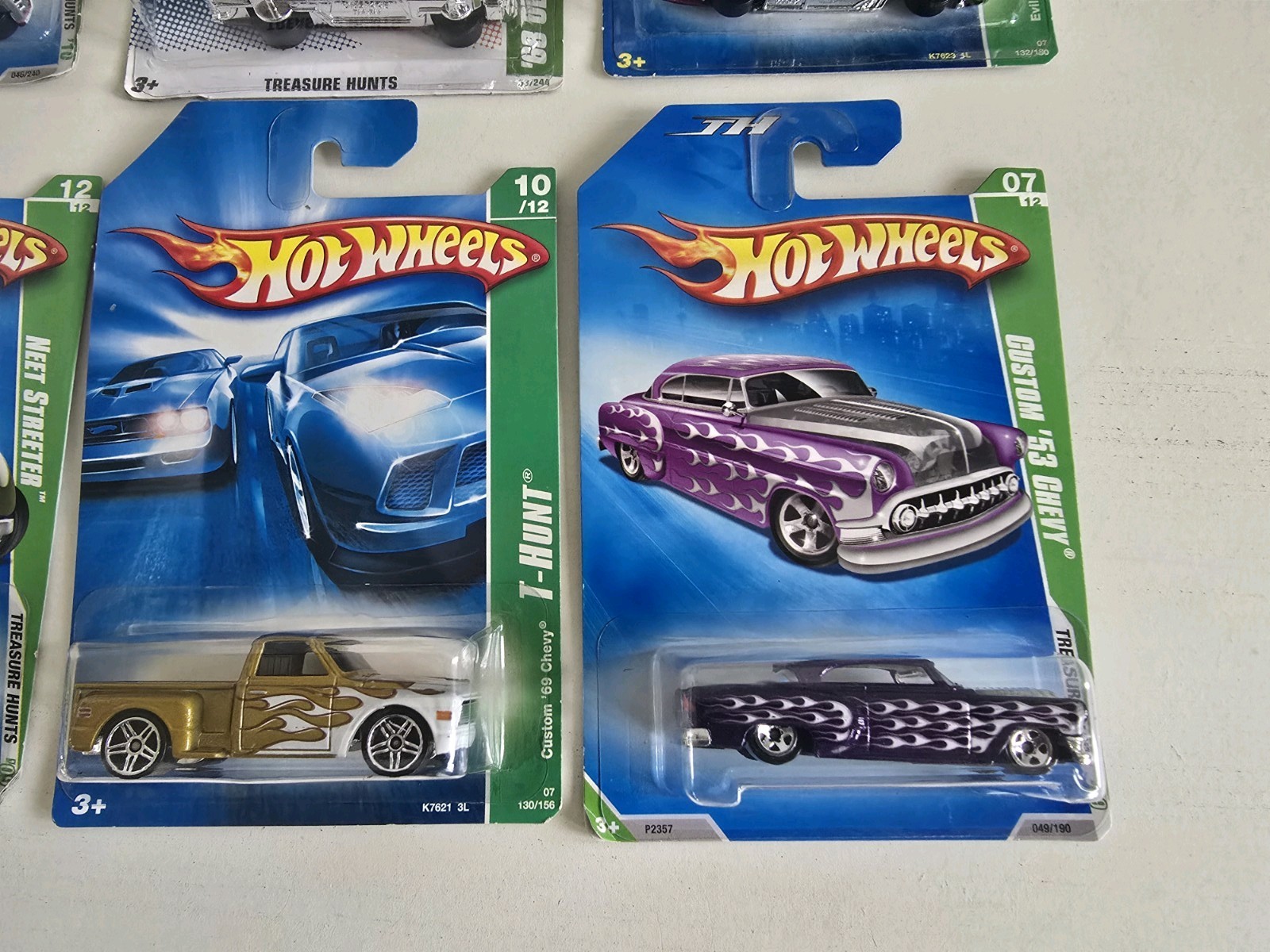 Hot Wheels Treasure Hunt Lot Of 8 SEALED NEW Cadillac Evil Twin Chevy Truck Olds