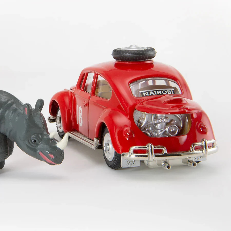 Corgi Toys – 256 Volkswagen 1200 In Safari Trim – Modern Corgi Reissue NIB W/COA