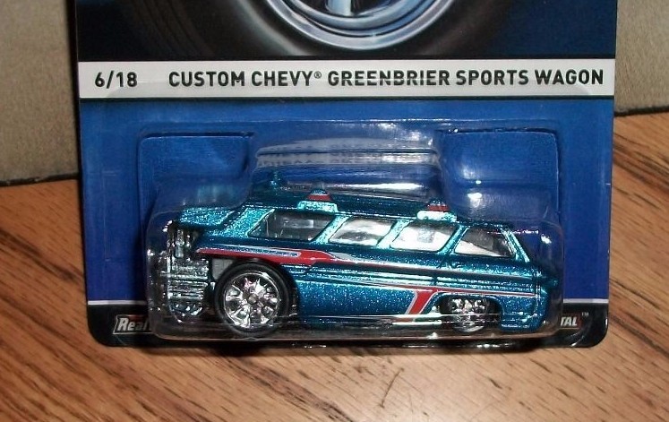 CHEVY CORVAIR GREENBRIER SPORTS WAGON – 2015 Hot Wheels Heritage Real Riders