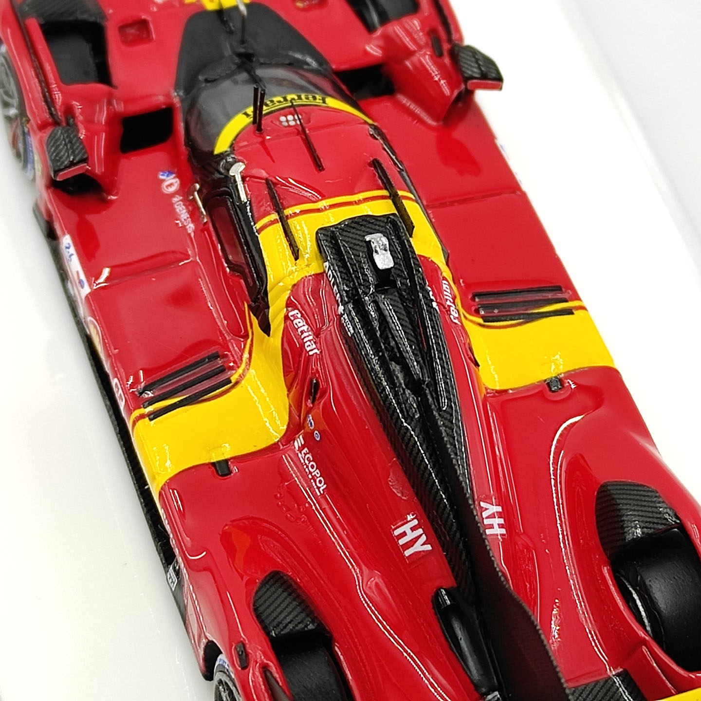 1: 64 Scale Ferrari STAR 499P Red # 50 # 51 Le Mans Racing Resin Car Model