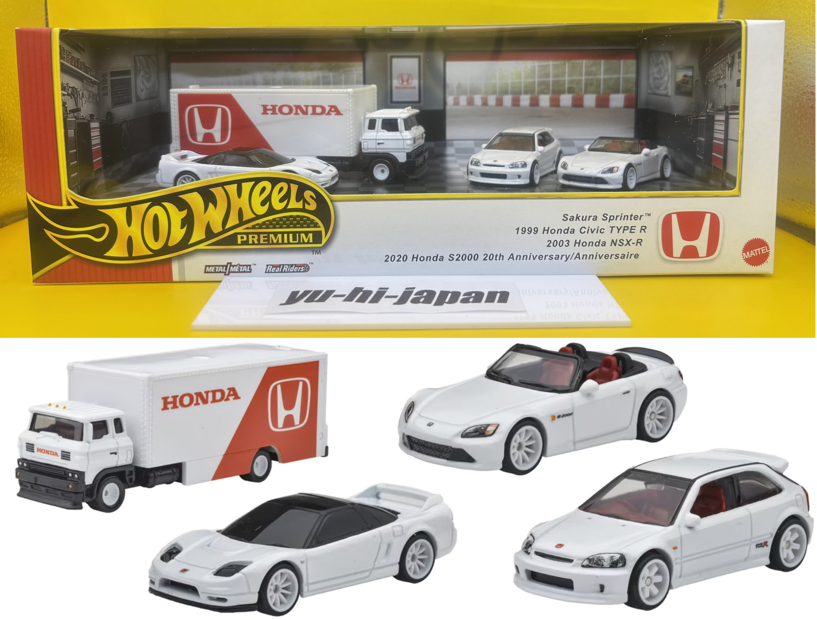 Mattel Hot Wheels JBM08 2025 Collector Set Honda Type R Heritage Mini Car PSL