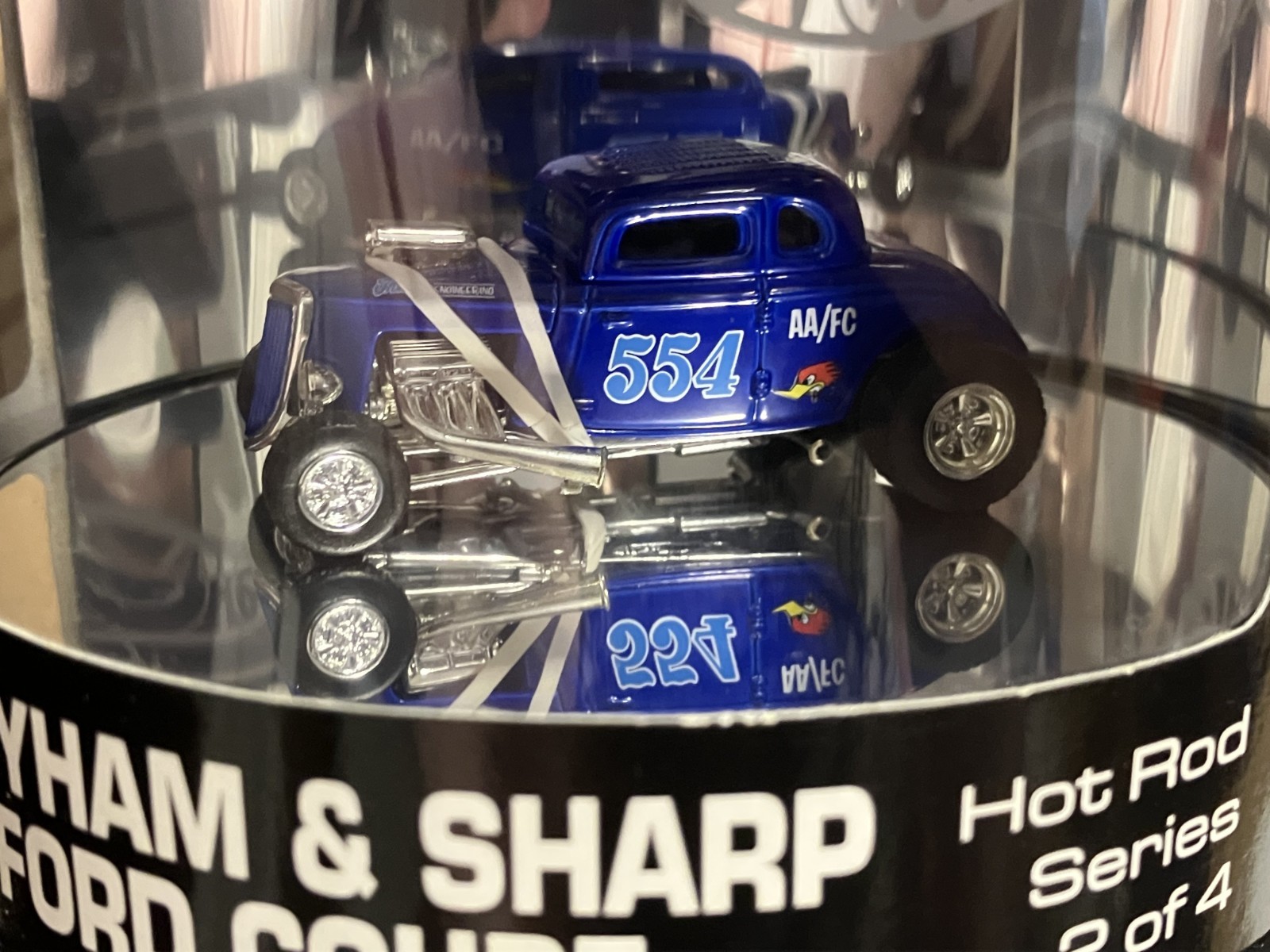 2003 Hot Wheels Oil Can Hot Rod Series Mooneyham & Sharp ’34 Ford Coupe 2 of 4
