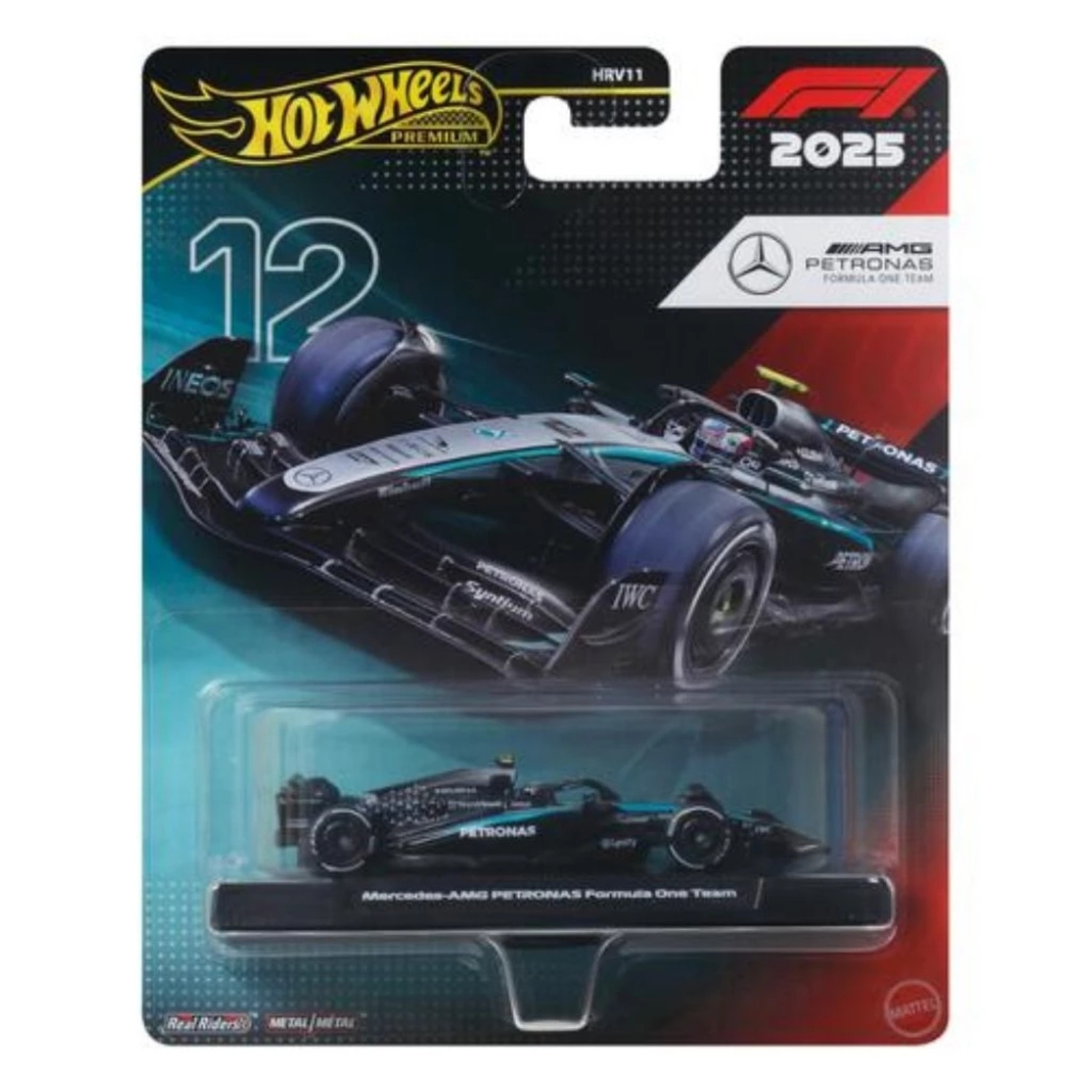 Hot Wheels HRV11 Premium Formula 1 Racing Cars Dash L 2026- Lewis Hamilton (#44)