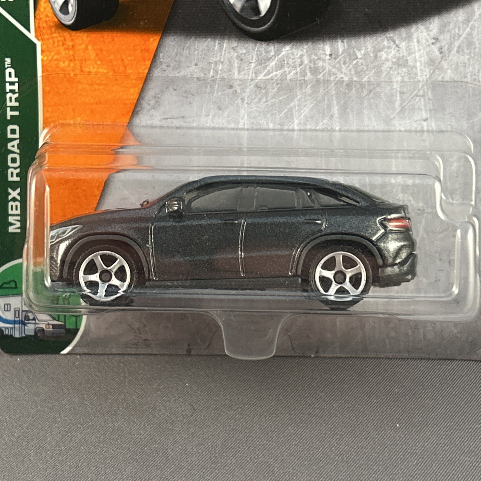 Matchbox 2018 Mercedes-Benz GLE Coupe Gray Mbx Road Trip 5/35