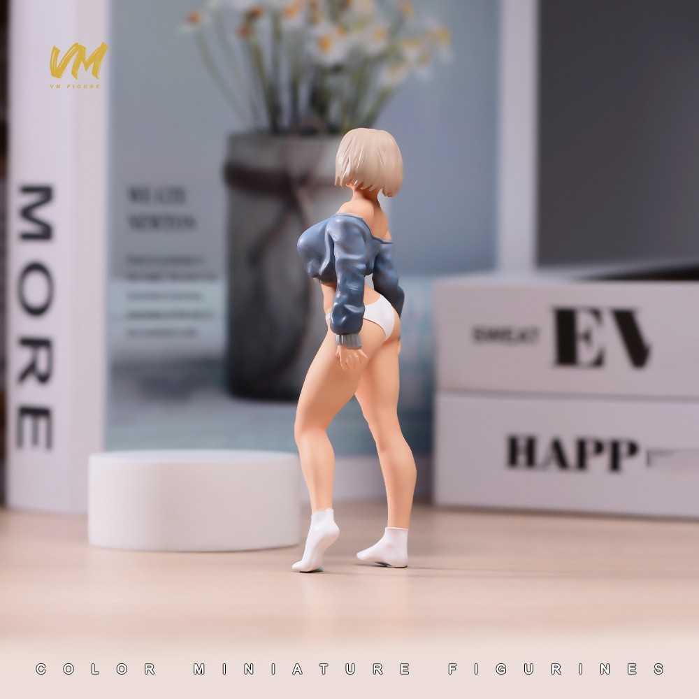 1/18 Miniatures Sexy Underpants Beauty Girl Scene Props Model Figures For Cars