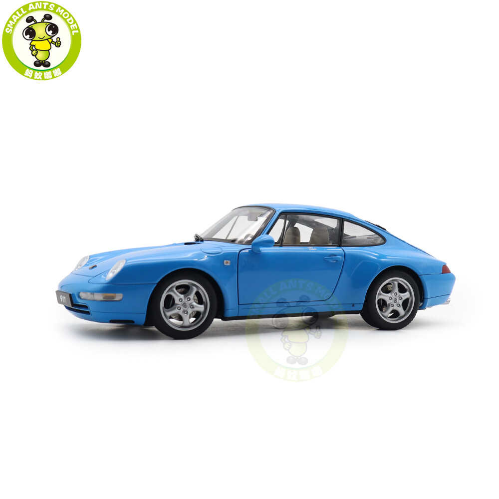 1/18 AUTOart 78133 Porsche 911 993 Carrera Blue Metallic Diecast Model Car