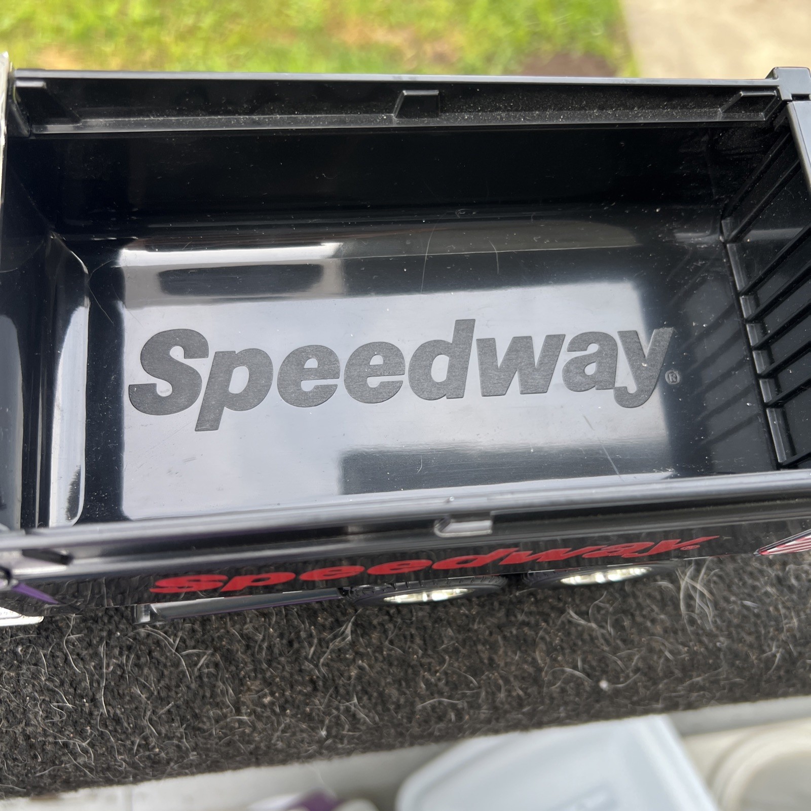 Speedway Toy Mack Dump Truck Lights & Sounds Working Excellent Condition