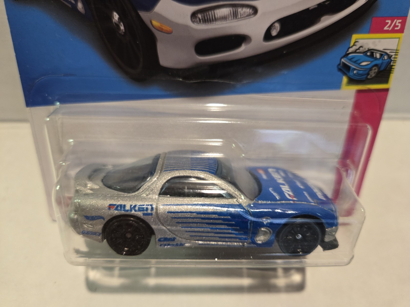 Hot Wheels 95 Mazda RX-7 Kroger Excl / Faulken – Matchbox 2002 Mazda RX-7 Lot 3