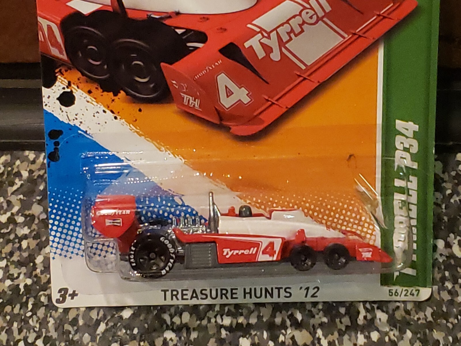 2012 Hot Wheels Treasure Hunts Tyrrell P34 #06/12 1/64 56/247