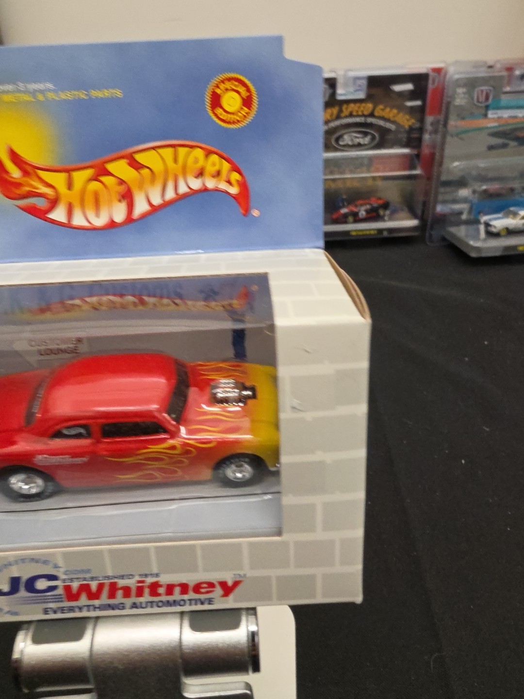 Hot Wheels J. C. Whitney Shoebox Red Flamed 1:64