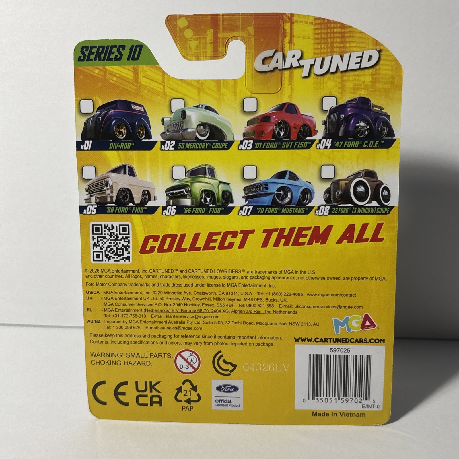 NEW 2026 Car Tuned Series 10 Hot Rod Way Div-Rod #01 Blue Metallic