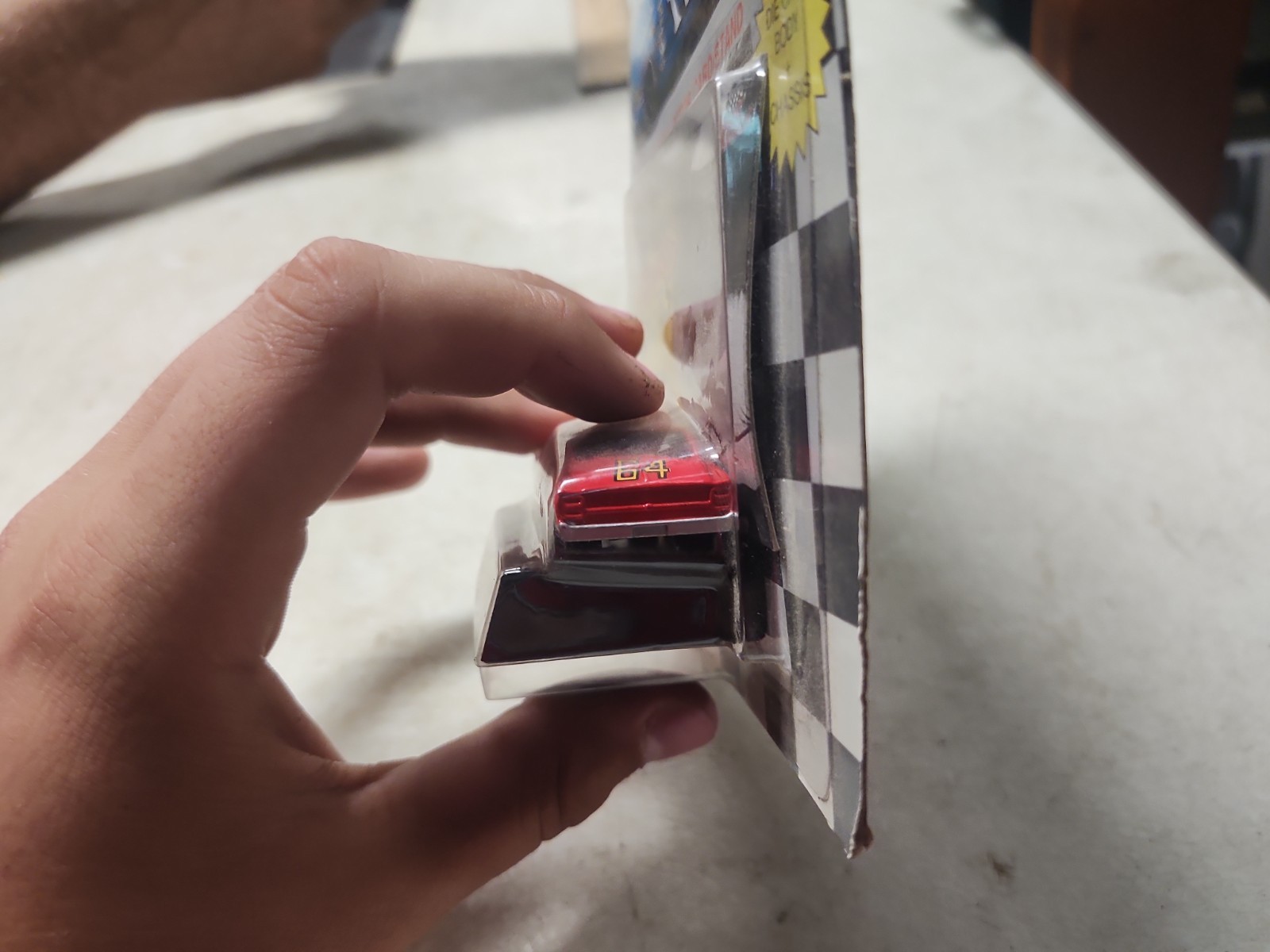 Elmo Langley Racing Champions 1992 #64 Ford Torino Cobra Talladega 1/64