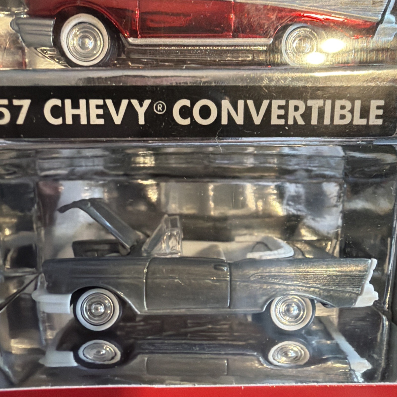 1957🏆Chevy Bel Air🏆Convertible First Shot 1/64 Diecast Limited Edition