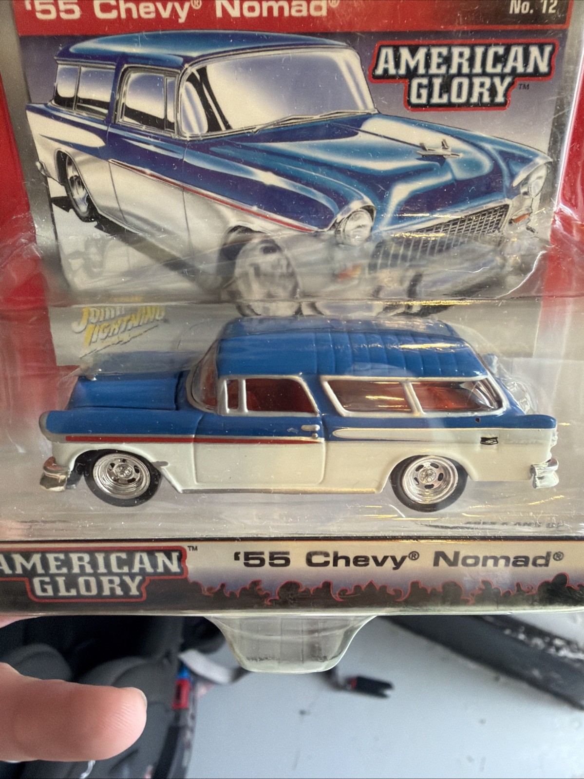 🇺🇸1955 Chevy🇺🇸Nomad🔔Bel Air American🇺🇸Glory 1/64 Diecast Street🔥Freaks