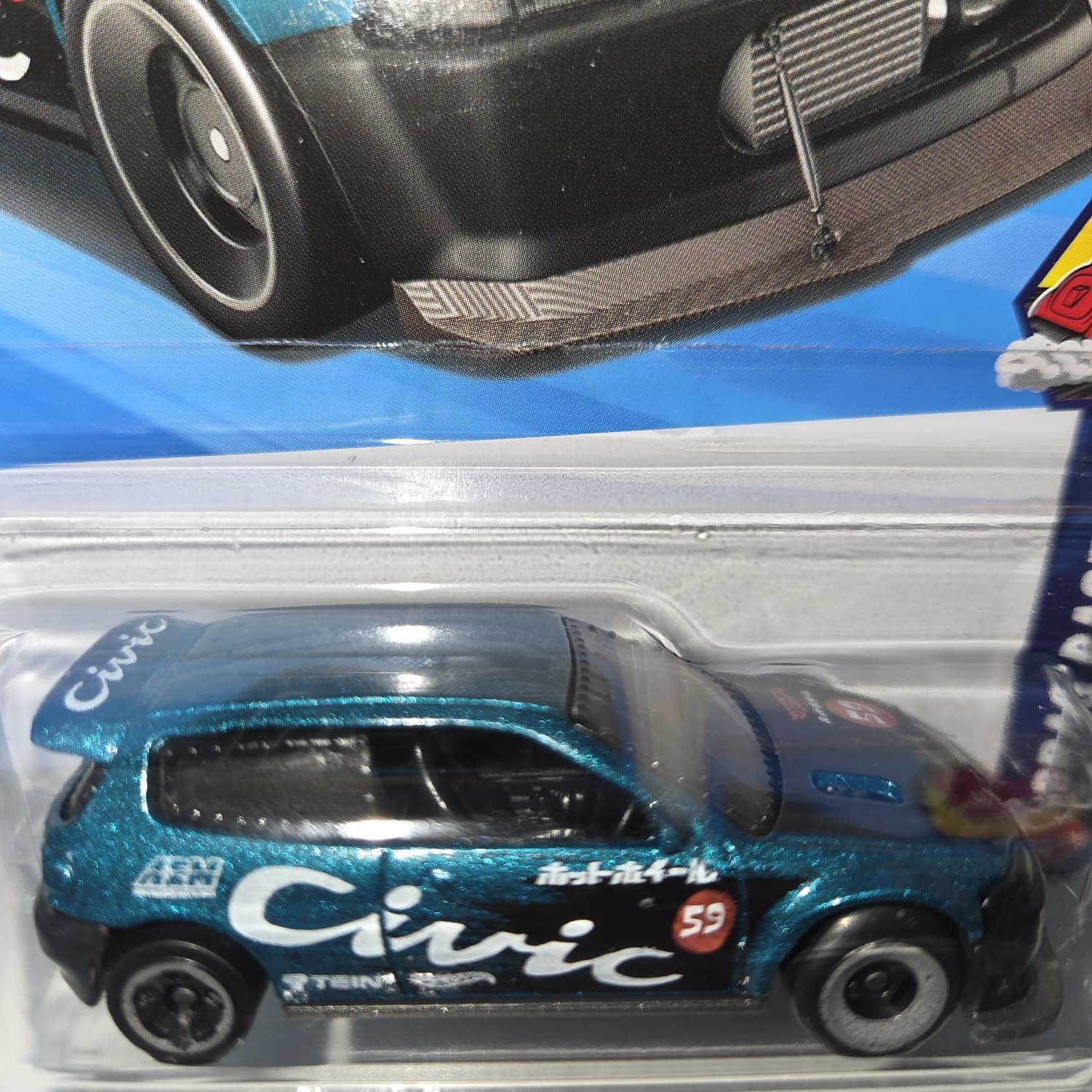 2026 Hot Wheels Drag Racers Honda Civic Custom Set of 2