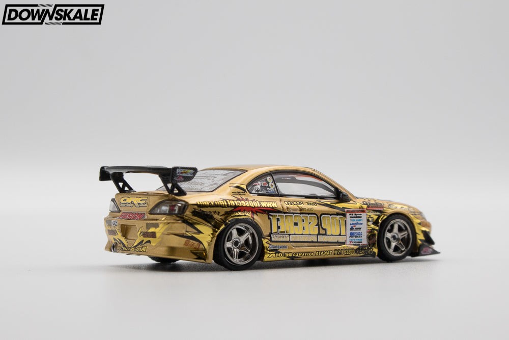 Inno64 Nissan Silvia S15 Top Secret Gold D1 Grand Prix Series Champion 2004