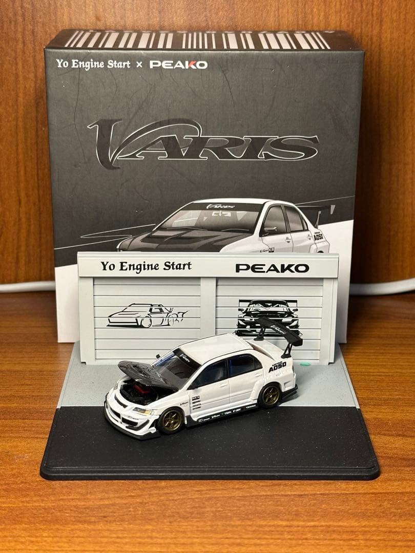 Yes Peako 1/64 Mitsubishi Lancer Evolution Ix Varis White
