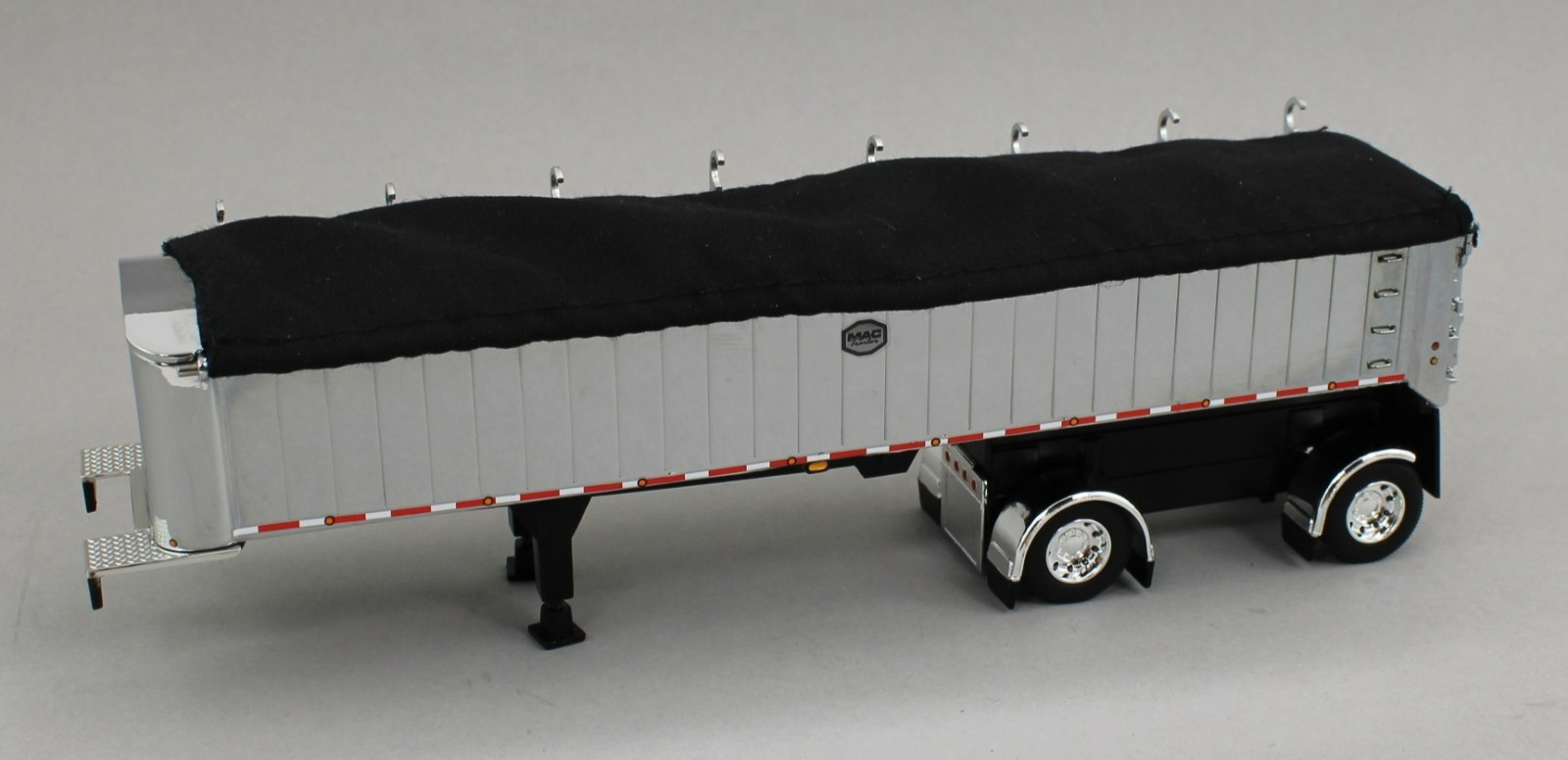 DCP 1:64 *BRONZE* Kenworth W900L 72″ Flattop w/CHROME Mac Coal End Dump Trailer