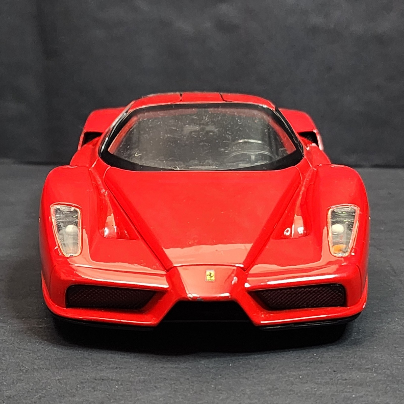 Rare Mattel Retro 2002 Y2K Hot Wheels Ferrari Enzo 1:18 Red Car Vtg Diecast V12