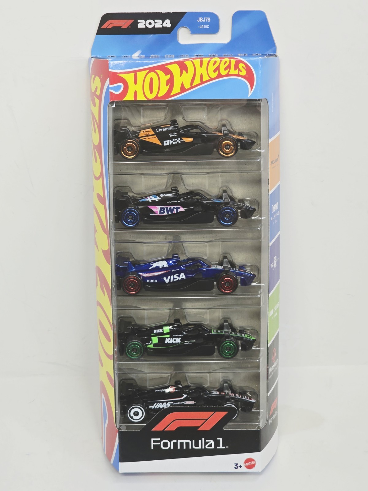 Hot Wheels Formula 1 2025 Racing Team 10-Pack And 2024 5 Pack Formula 1