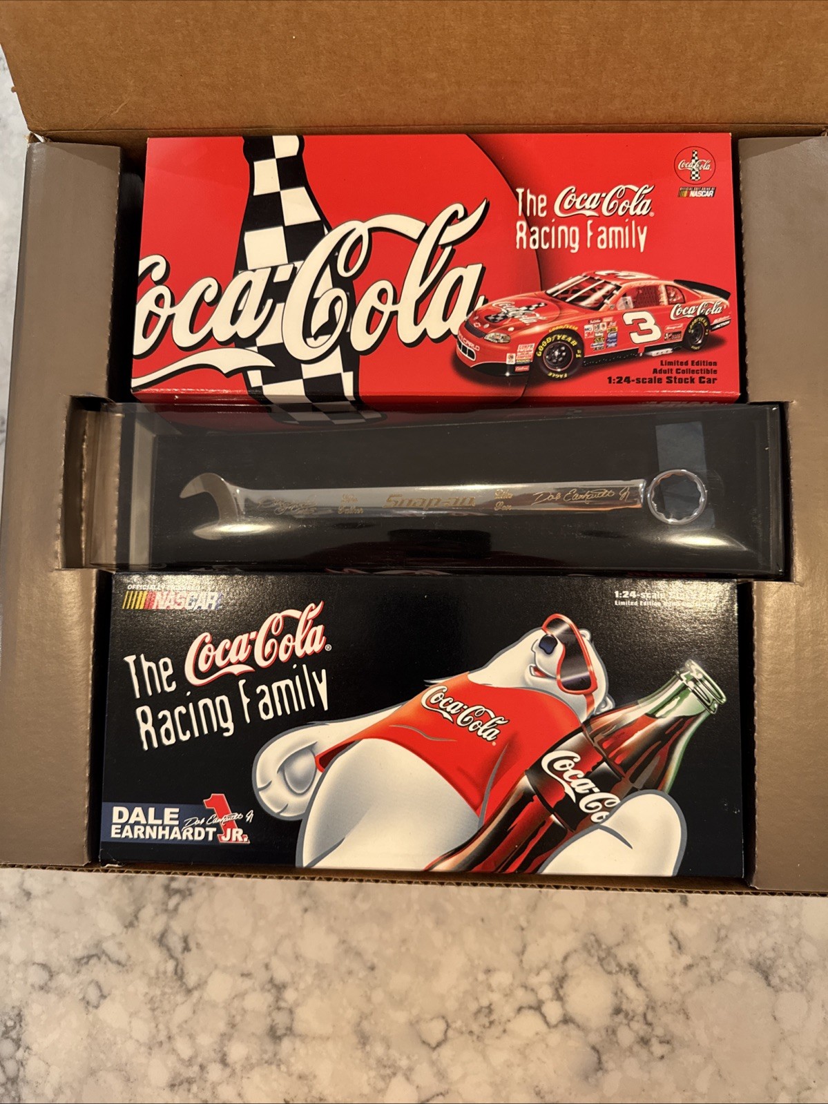 Snap-On Dale Earnhardt Like Father Like Son Car Set Wrench New Open Box