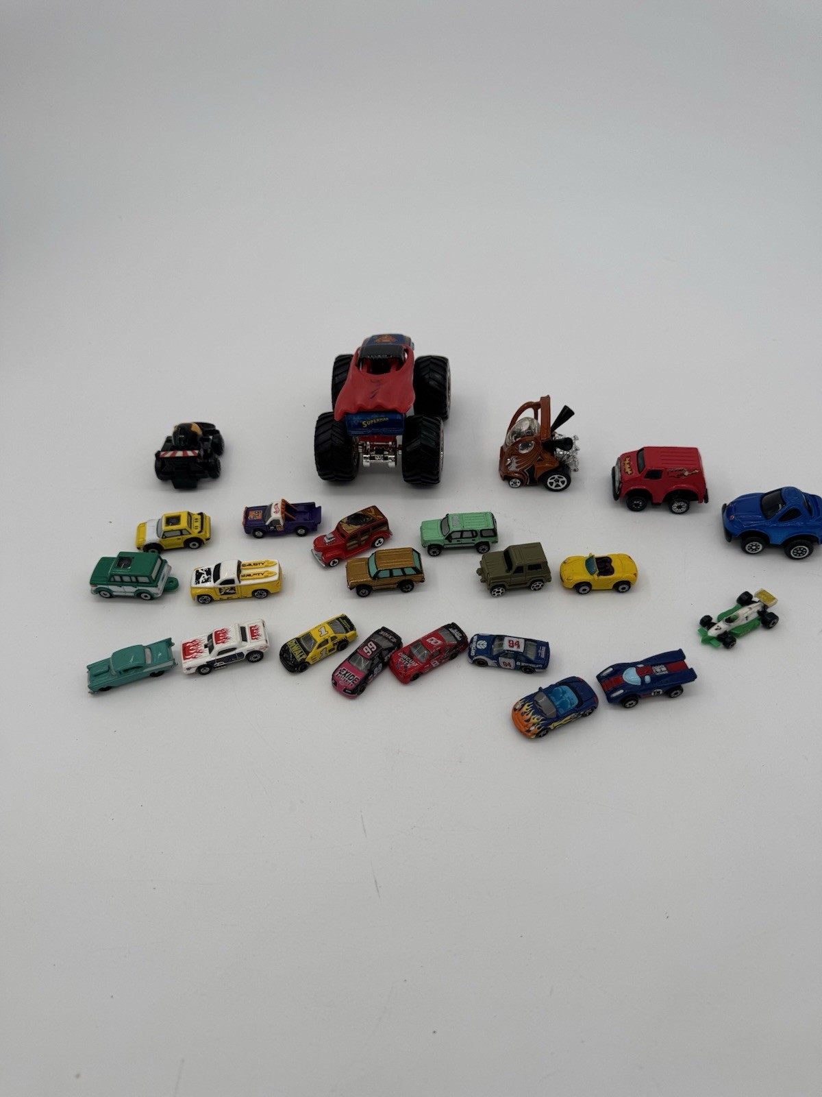 Mixed Lot 23 Diecast Toy Cars Hot Wheels Matchbox Micro Machines Vintage