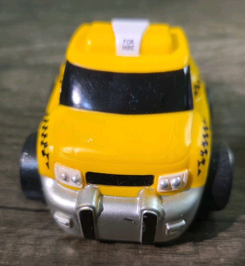 Kid Galaxy Pullback Cars. Police & Taxi Cars. Vintage