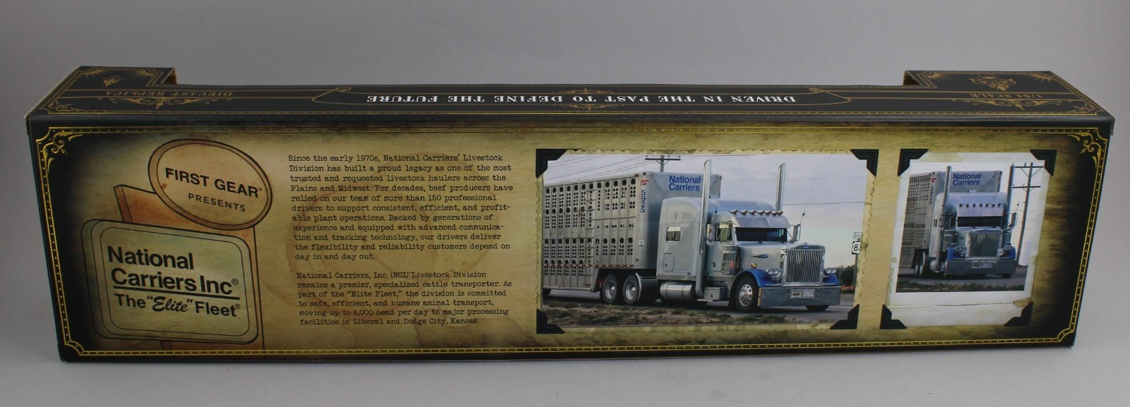DCP 1:64 *LEGACY SERIES #5* NATIONAL CARRIERS Peterbilt 379 w/Livestock Traiker