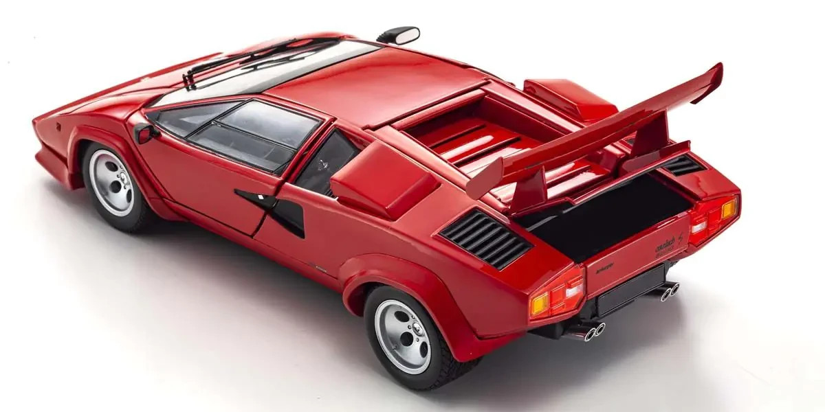 [NO BOX] KYOSHO ORIGINAL 1/18 Lamborghini Countach LP500S Red [No.KS08320B]