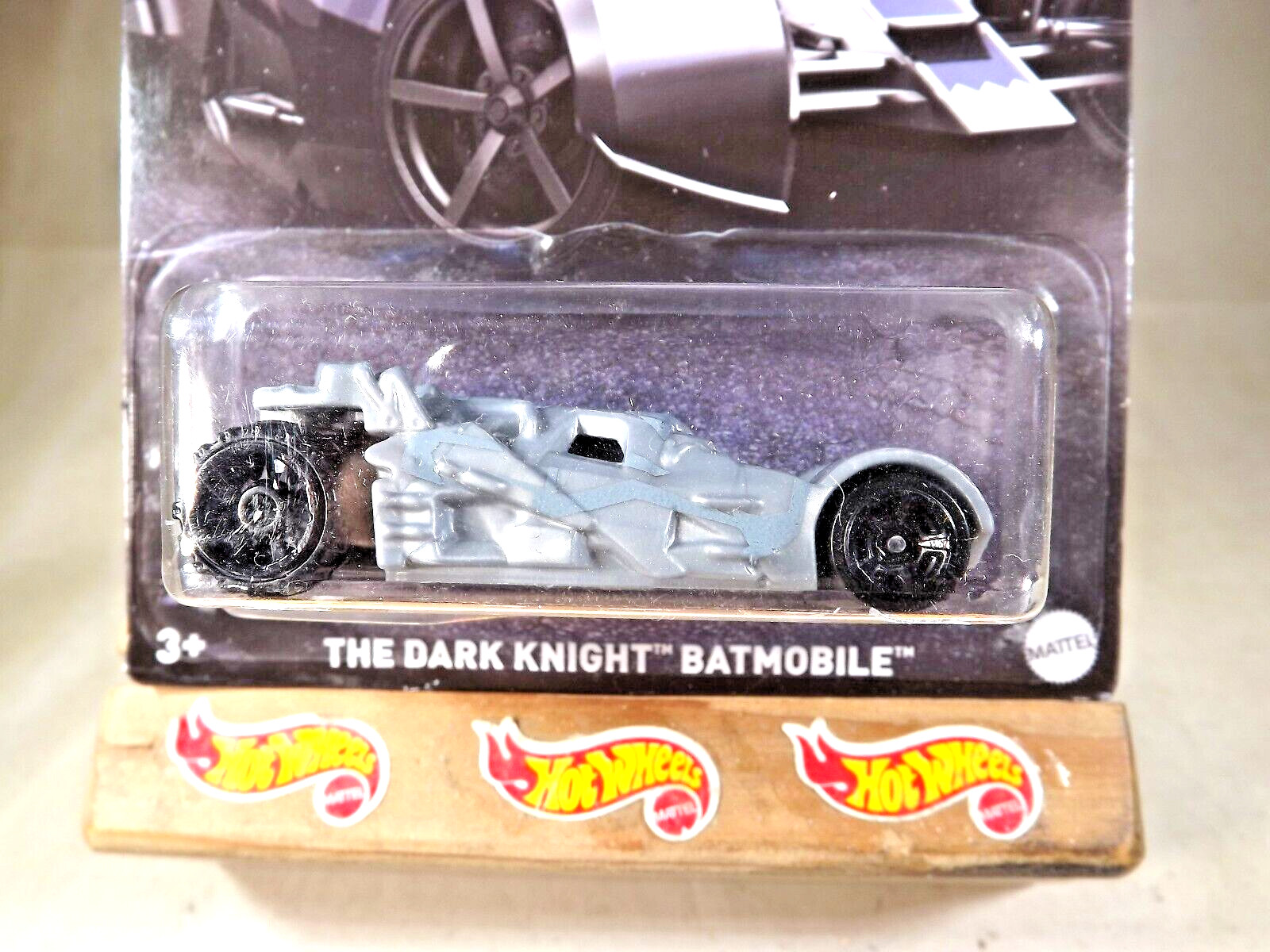 2022 Hot Wheels DC Batman The Dark Knight 2/5 THE DARK KNIGHT BATMOBILE Gray