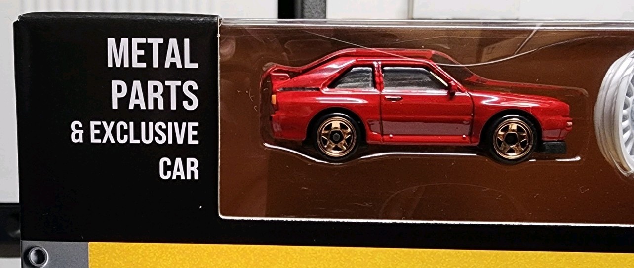 2026 Mattel Brick Shop Hot Wheels ’84 Audi Sport Quattro 864 Piece Building Set