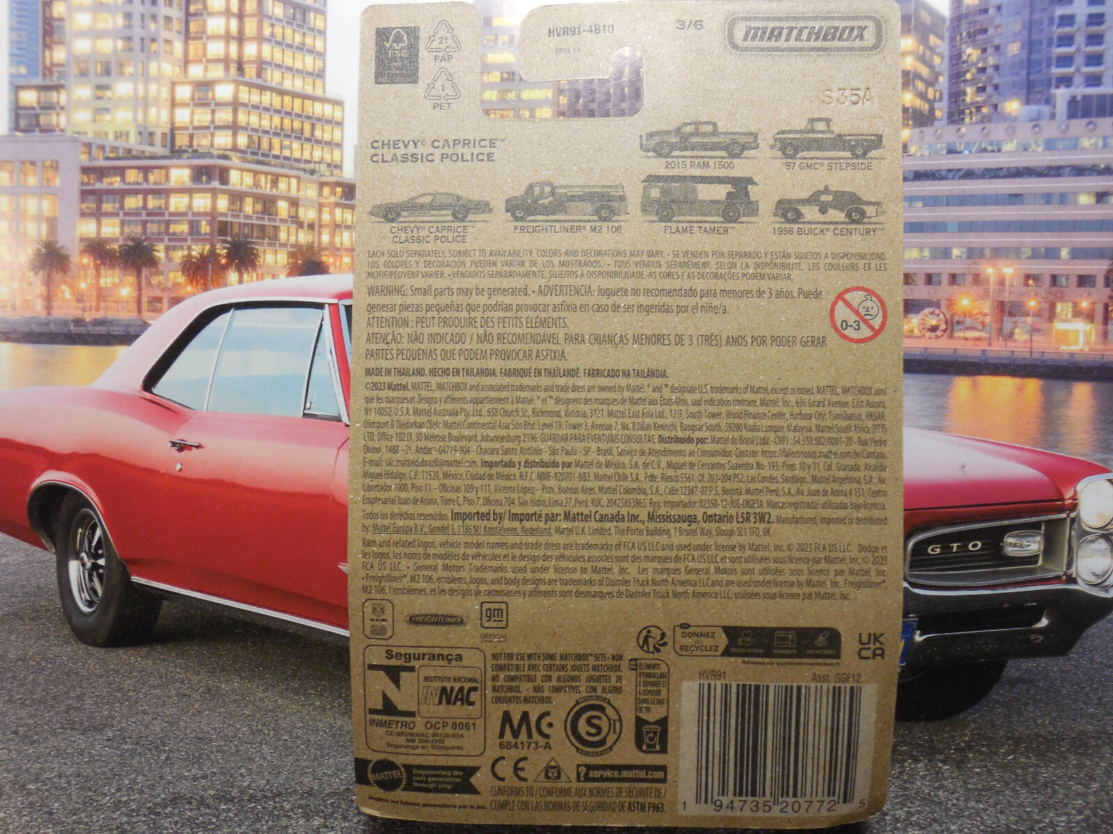 MATCHBOX COUNTY RESCUE CHEVY CAPRICE CLASSIC POLICE FIRE CHIEF 1:64 FREE SHIP
