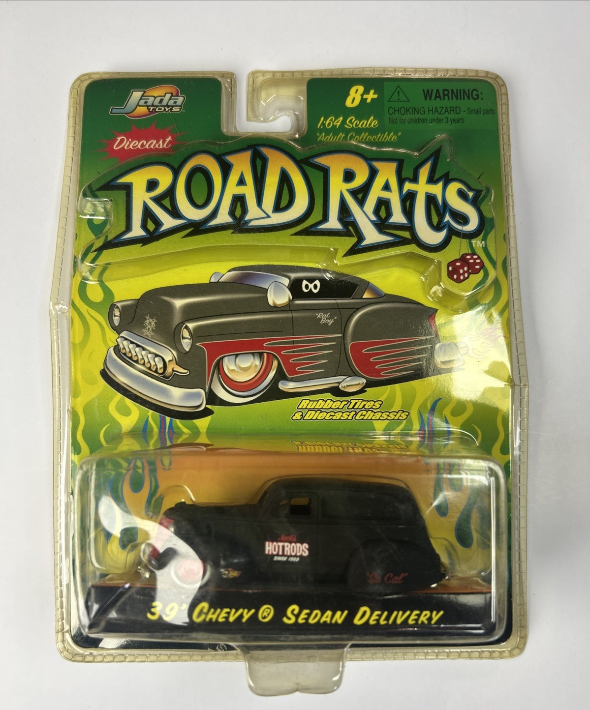 VTG NOS Sealed 2002 Jada Toys Road Rats Mixed Lot of 12 Hot Rod 1:64 Diecast