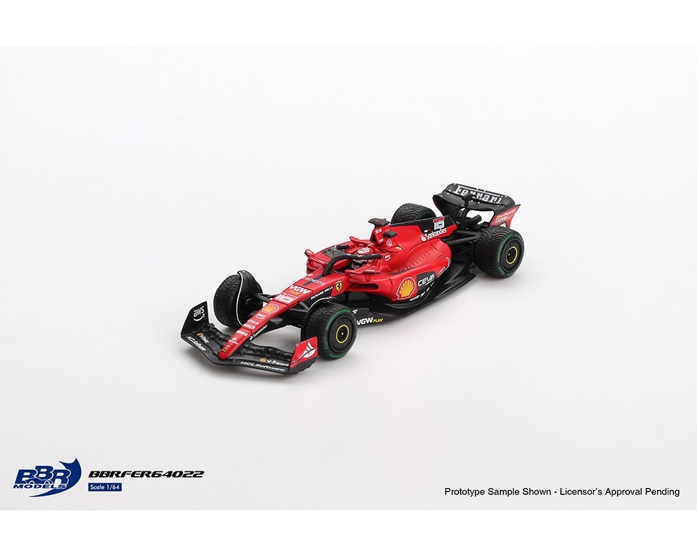 1/64 BBR 2023 Formula 1 Ferrari SF23 #16 Charles Leclerc Monaco GP BBRFER64022